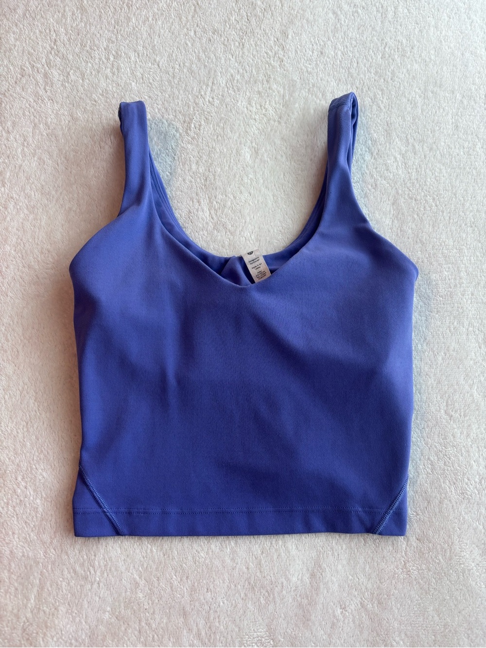 lululemon athletica Violet Scoop Neck Crop Tank